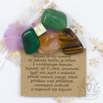 Sada hojnosti - střední kameny