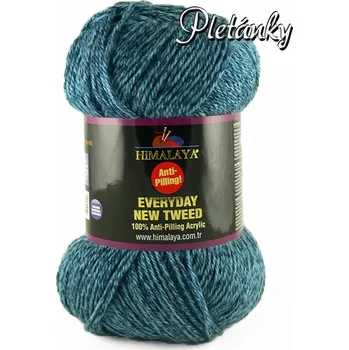 Příze Himalaya Příze Everyday New Tweed 75107 - modrá