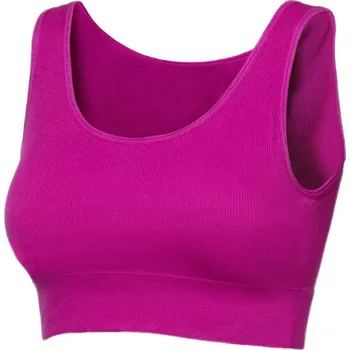 Dámský bezešvý top PROGRESS Nova Top růžový Velikost: L/XL