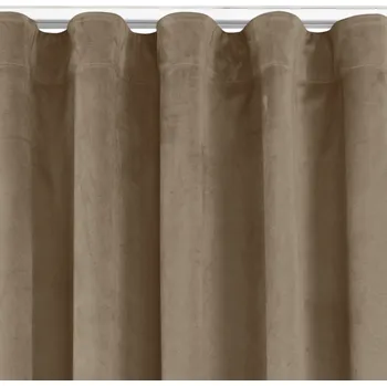 Závěs Závěs Homede Vila s klasickou řasící páskou béžový, velikost 135x245