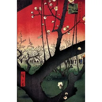 Obraz Plakát Plum Estate Hiroshige bez rámu 61 x 91,5 cm