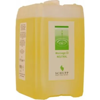 Masážní přípravek Schupp | Masážní olej neutral - 10 litrů