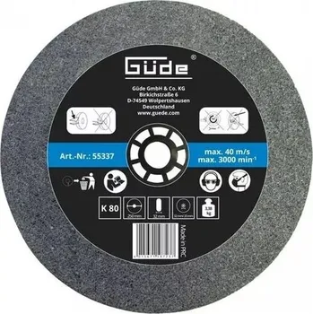 Brusný kotouč KOTOUČ BRUSNÝ250 MM K80 Güde 55337
