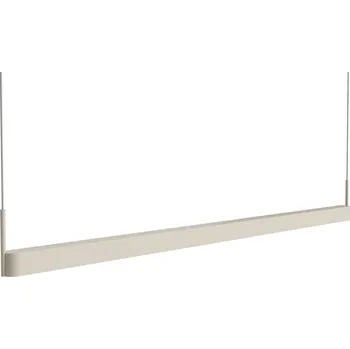 Bolia Krémově bílé kovové závěsné LED světlo Scribe 170 cm