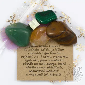 Sada hojnosti - velké kameny