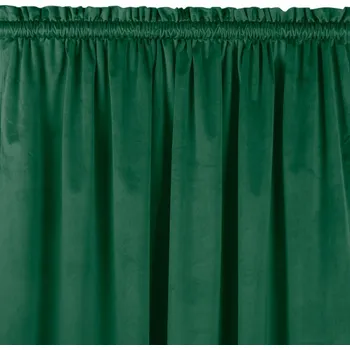 Závěs Závěs Vila s tunelem a nařasením zelený, velikost 135x175