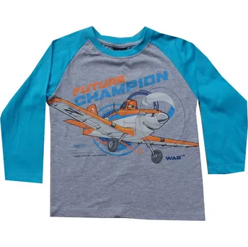 Chlapecké tričko xcena Planes Dusty triko bavlněné světle modré Velikost: 4 roky