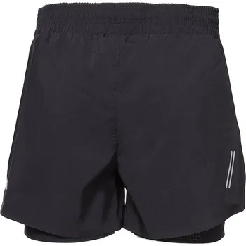 Sport Dámské běžecké šortky 2v1 PROGRESS Carrera shorts černé Velikost: M