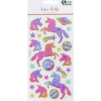 Žertovný předmět Samolepky Equi-Kids -UNICORN V-
