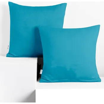 Bytový textil Povlaky na polštáře DecoKing Amber tyrkysové, velikost 50x50*2