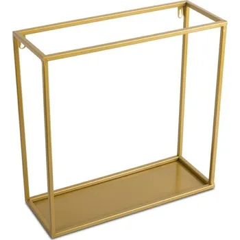 police Nástěnná police Dinett 40 cm zlatá