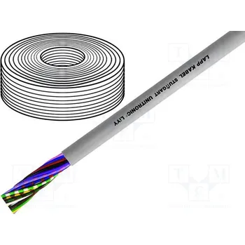 elektrický kabel LAPP KABEL Vodič licna Cu 4x2x0,14mm2 šedá PVC UNITRONIC® LiYY (TP)