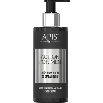 Péče o ruce Apis Action For Men výživný krém na tělo a ruce pro muže, 300 ml