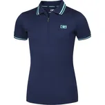 Dívčí jezdecká polokošile PROGRESS Lukana Girl modrá Velikost: 128/1