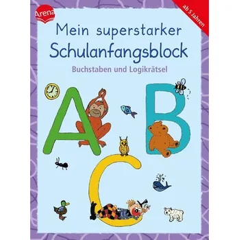 První čtění Mein superstarker Schulanfangsblock. Buchstaben und Logikrätsel - Barnhusen, Friederike