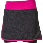 Dámská sportovní sukně PROGRESS Alerta černá/fuchsie Velikost: S