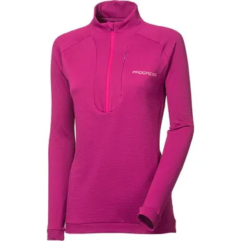 Dámská mikina Dámská sportovní mikina PROGRESS Cubica Zip fuchsie Velikost: S
