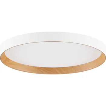 Bílé kovové stropní LED světlo Nova Luce Vomos 40 cm