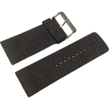 Řemínek na hodinky Koženo textilní řemínek na hodinky Axcent 35mm
