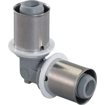 Vodovodní potrubí UPONOR MLC S-PRESS koleno 90° 16-16, lisovací, voda, PPSU