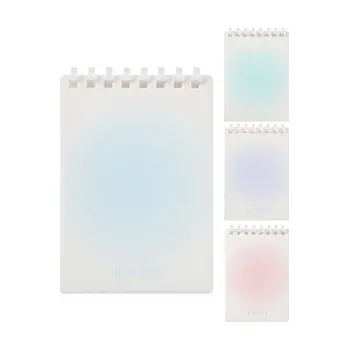 Blok Spirálový zápisník A7 meeboki (4 barvy)