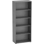 Otevřený regál RIOMA NEW TYP 3 - grafit - SLEVA 3% s kodem radost25