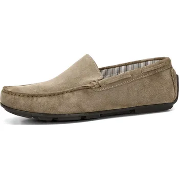 Pánské mokasíny Klondike pánské semišové mokasíny - hnědé