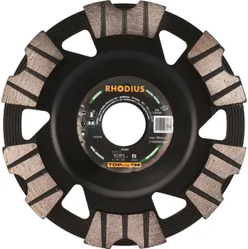 Brusný kotouč Rhodius 303504 | Diamantový brusný hrnec 125x5,0x8,0x22,23 mm, DS1
