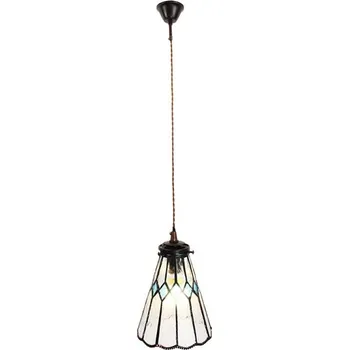 Clayre & Eef, Holandsko Závěsná lampa Tiffany VINTAGE STREET Clayre & Eef 5LL-6195 Ø 15*115 cm E14/max 1*25W