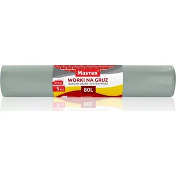 Pytle na odpadky Master 80l 5ks - 100 mikronů - pytle na stavební odpad