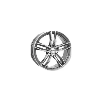 Alu kolo MONACO RR8M Skoda 7,5x17 5x112 ET45.00 šedivá + leštění