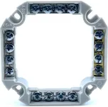 SEZ Svorkovnice věneček 4P šedá 86x86mm