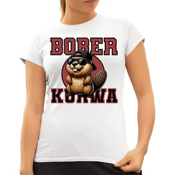 Žertovný předmět Bober! - dámské tričko s potiskem