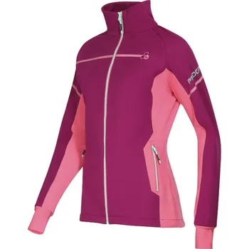 Dámská větrovka Dámská sportovní bunda PROGRESS Snowcat vínová Velikost: S