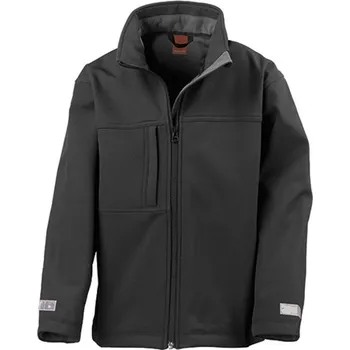 Chlapecká bunda Result Juniorská softshellová bunda R121J Black S (5-6)