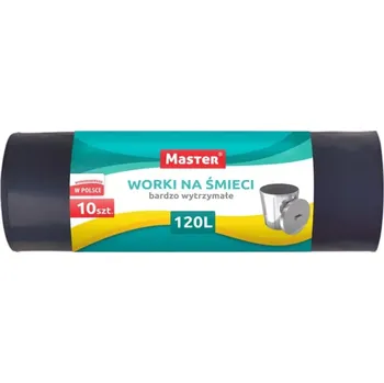 Pytle na odpadky Master 120L - 10ks - pytle do odpadkového koše