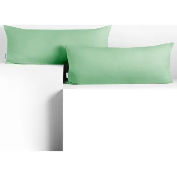 Bytový textil Povlaky na polštáře Amber mátové, velikost 40x145*2