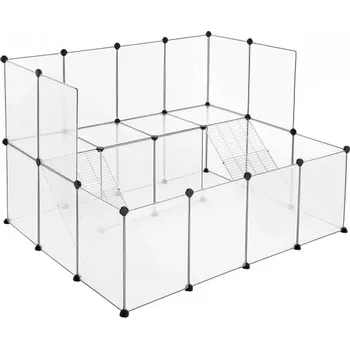 Ohrádka pro drobná zvířata Femino 143x108 cm čirá