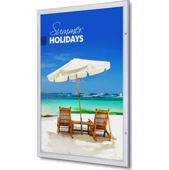 Venkovní plakátový rám 70 x 100 cm, hliník