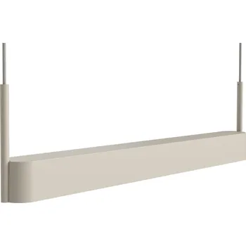 Bolia Krémově bílé kovové závěsné LED světlo Scribe 70 cm