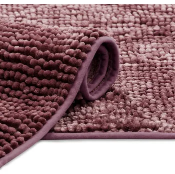 Koupelnový koberec Bati 50x70 cm fialový, velikost 60x90