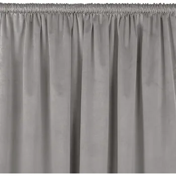 Závěs Závěs Homede Vila s klasickým tunelem šedý, velikost 135x175