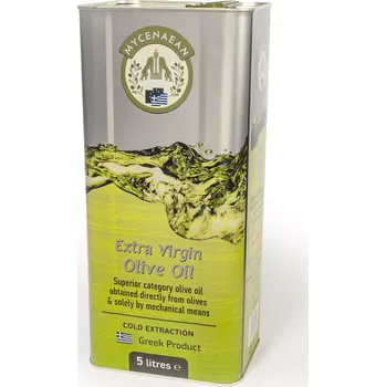 Rostlinný olej MYCENAEAN, extra panenský olivový olej, 5L