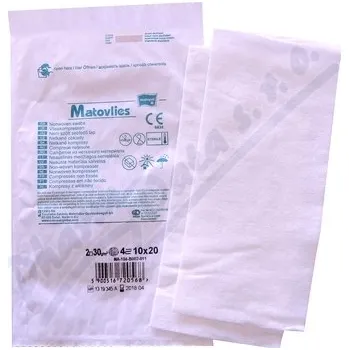 Kompres Matovlies kompresy net.text.30g 10x20cm 2ks