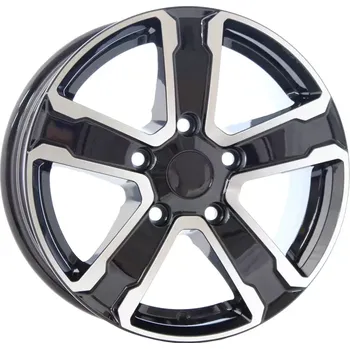 Alu kolo Alu kola Arceo DY1226, 16x7 5x160 ET50, černá + leštění (zátěžová)