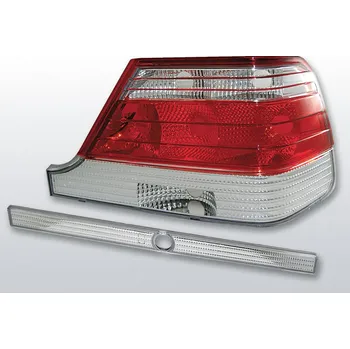 Zadní světlomet Zadní světla čirá, MERCEDES W140, 1995->1998 (73.LTME07)