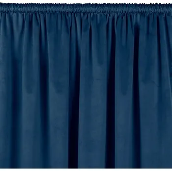 Závěs Závěs Homede Vila s klasickým tunelem indigo, velikost 135x300