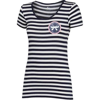 Dámské tričko Dámské bambusové triko PROGRESS Vltava proužky Velikost: L