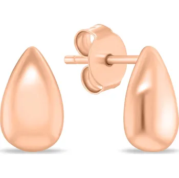 Náušnice Brilio Silver Růžově pozlacené náušnice Kapky EA1149R + 2 měsíce na vrácení zboží