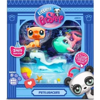 Dětské zboží Littlest Pet Shop balení 2 figurek Petfluenceři MIX - Shellfie Fun!